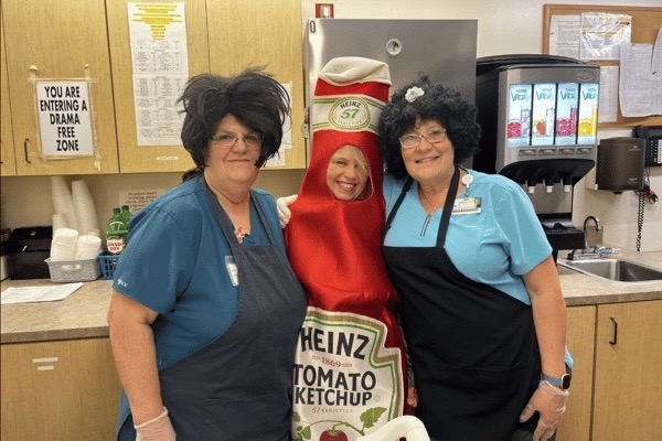 People in fancy dress costume